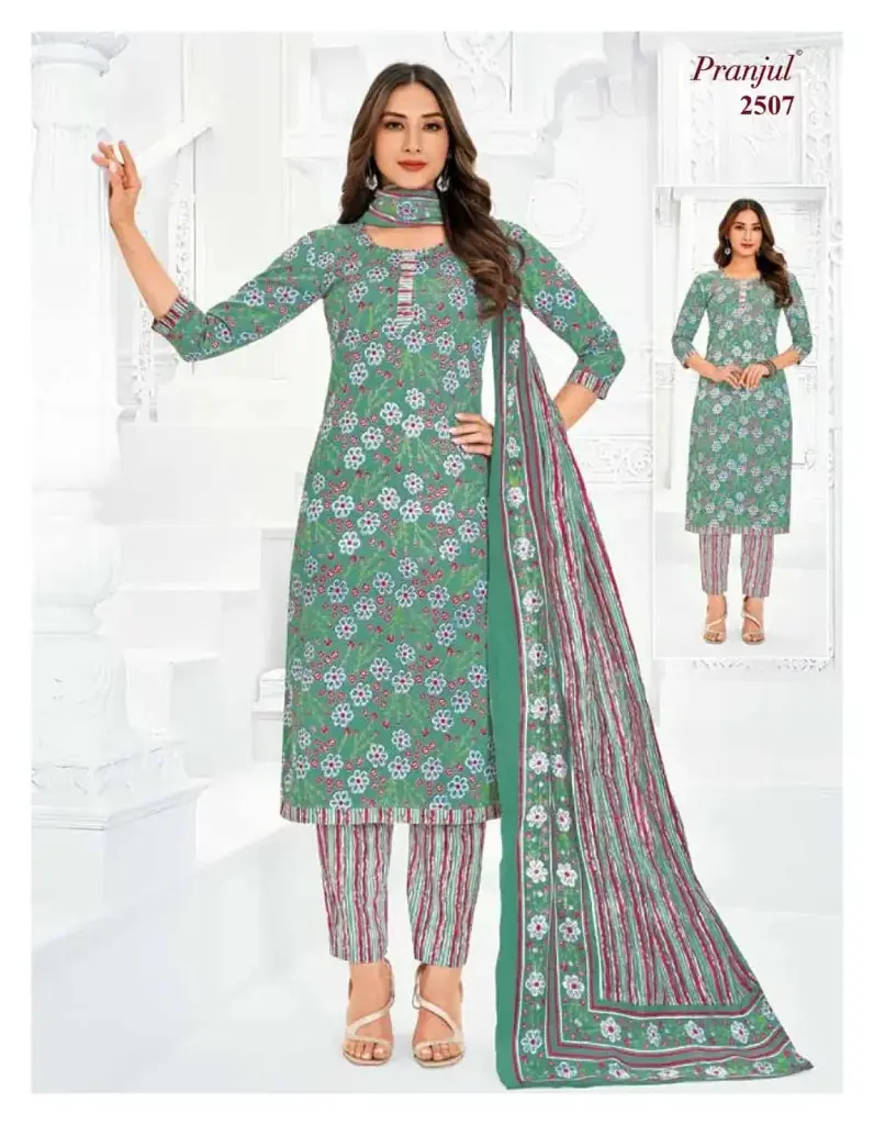 Readymate Cotton Straight Pant Suit