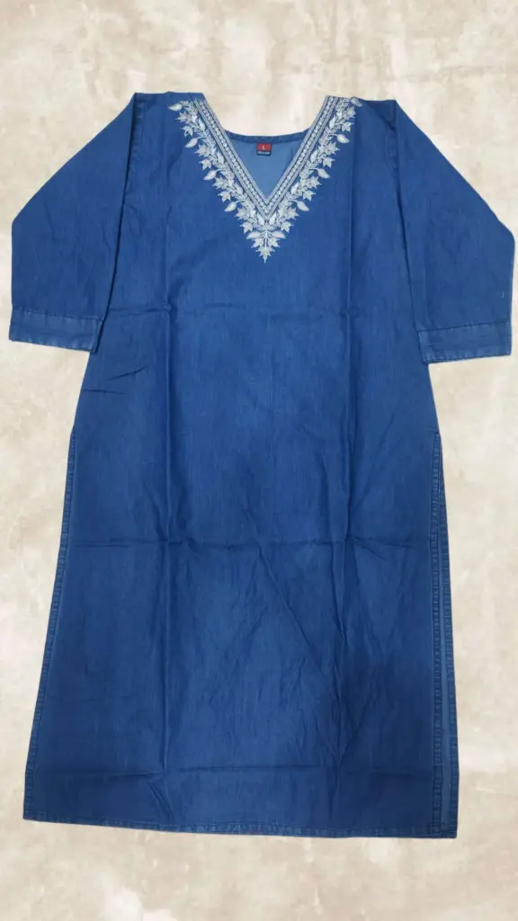 Threaded Grace – Denim Edition
