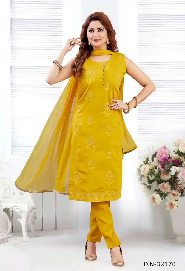 Haldi Glow Luxe Dress