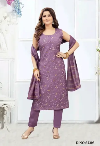 Mystic Mauve Saanjh-e-Lavender Dress