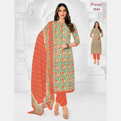 [17] Readymate Cotton Straight Pant Suit , XL Size