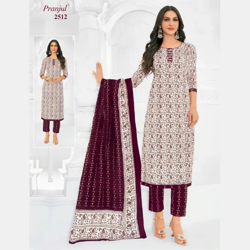 [21] Readymate Cotton Straight Pant Suit , XXL Size