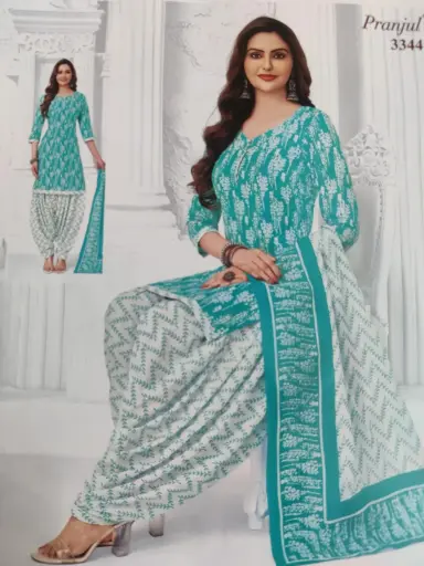 [47] Readymate Cotton Salwar Dress , L Size